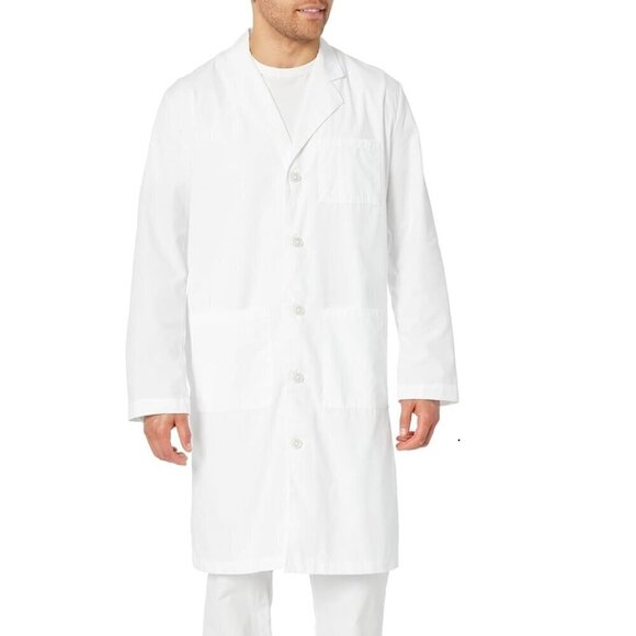 Landau Other - NWT - Landau Men's Relaxed Fit 3-pocket 5-button Full-length Lab Coat